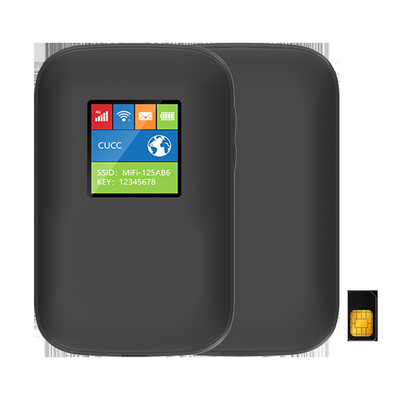 le routeur 2700mAh-3000mAh 4G mobile avec le noir d'écran a ouvert