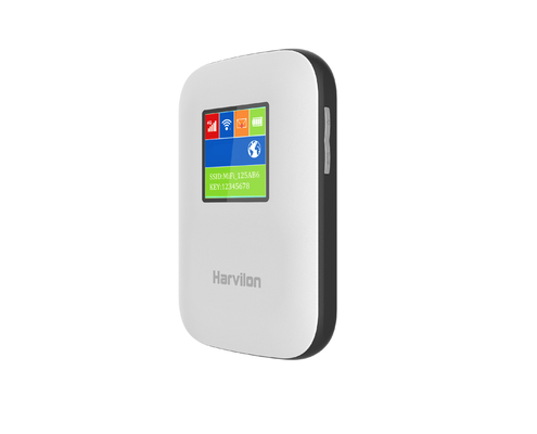 le routeur 2700mAh-3000mAh 4G mobile avec le noir d'écran a ouvert