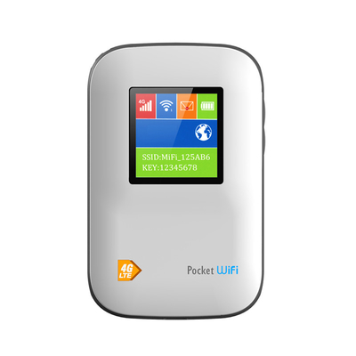 Le routeur 4G mobile de MIFI avec le modem de WiFi de poche de l'écran 2700mAh-3000mAh a ouvert