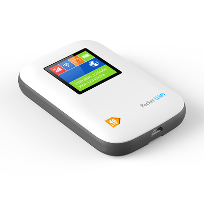Le routeur 4G mobile de MIFI avec le modem de WiFi de poche de l'écran 2700mAh-3000mAh a ouvert