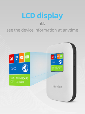 Le routeur 4G mobile de MIFI avec le modem de WiFi de poche de l'écran 2700mAh-3000mAh a ouvert