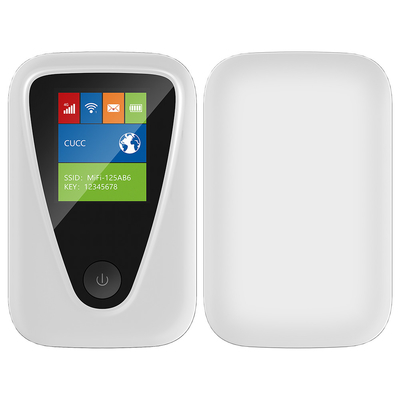 Routeur mobile débloqué blanc noir 4G de WiFi avec SIM Card