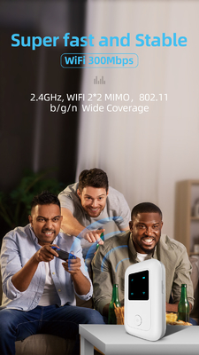 Routeur 4G de WiFi de poche d'opérateur de télécom avec SIM Card Slot