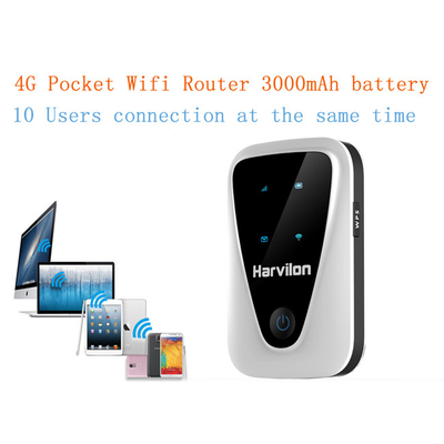 Remplissage mobile d'interface d'USB de soutien du routeur 4G de Harvilon Cat4 150Mbps
