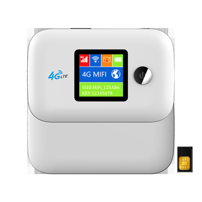 Poche portative débloquée de routeur de 4G WIFI MiFi sans fil avec l'écran d'affichage à cristaux liquides de Sim Card Slot