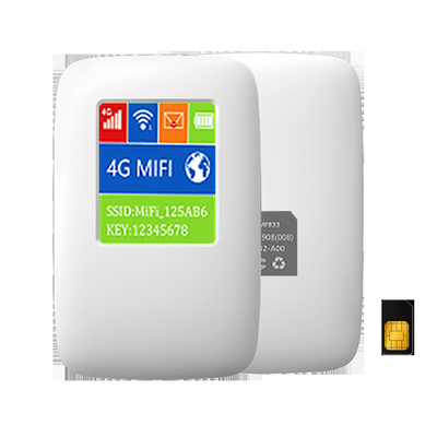 Le routeur 4G USB mobile de Cat4 150Mbps MiFi connectent charger 3000 MAh Battery No Need Configuration