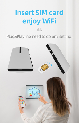 150Mbps routeur mobile à grande vitesse du point névralgique 4G Lte pour la batterie du voyage 2100mAh