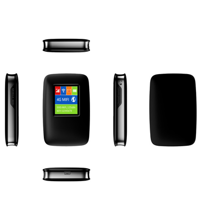 point névralgique mobile du routeur 150Mbps 4G WiFi de 2700mAh-3000mAh 4G Lte MiFi 15 dispositifs avec l'écran d'affichage à cristaux liquides