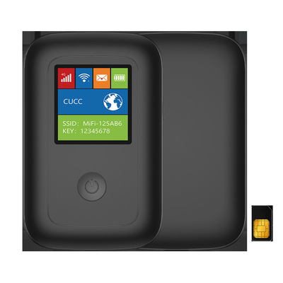 3000mAh routeur de la maison 4G WIFI avec du CE de voyage d'écran d'affichage à cristaux liquides