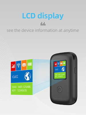Dispositif débloqué B2 B4 B5 B12 B17 de point névralgique de 4G WiFi avec SIM Card Slot