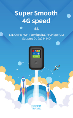 Point névralgique portatif mobile de 4G WiFi